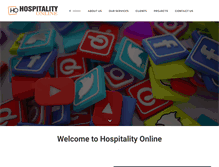 Tablet Screenshot of hospitalityonline.co.za